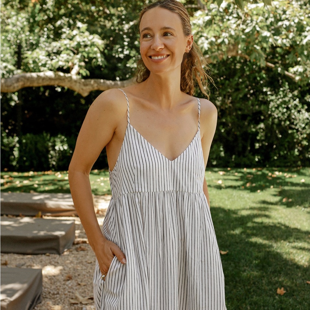 Jenni Kayne Cove Dress Navy Stripe